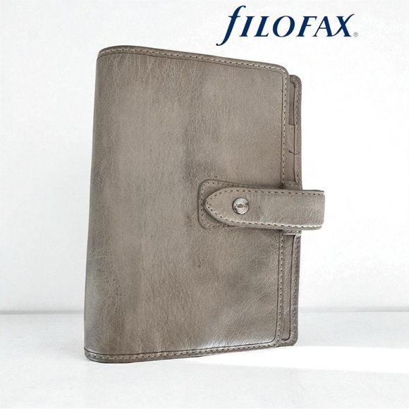 Filofax Malden Personal Organiser - Stone - Picture 1 of 7